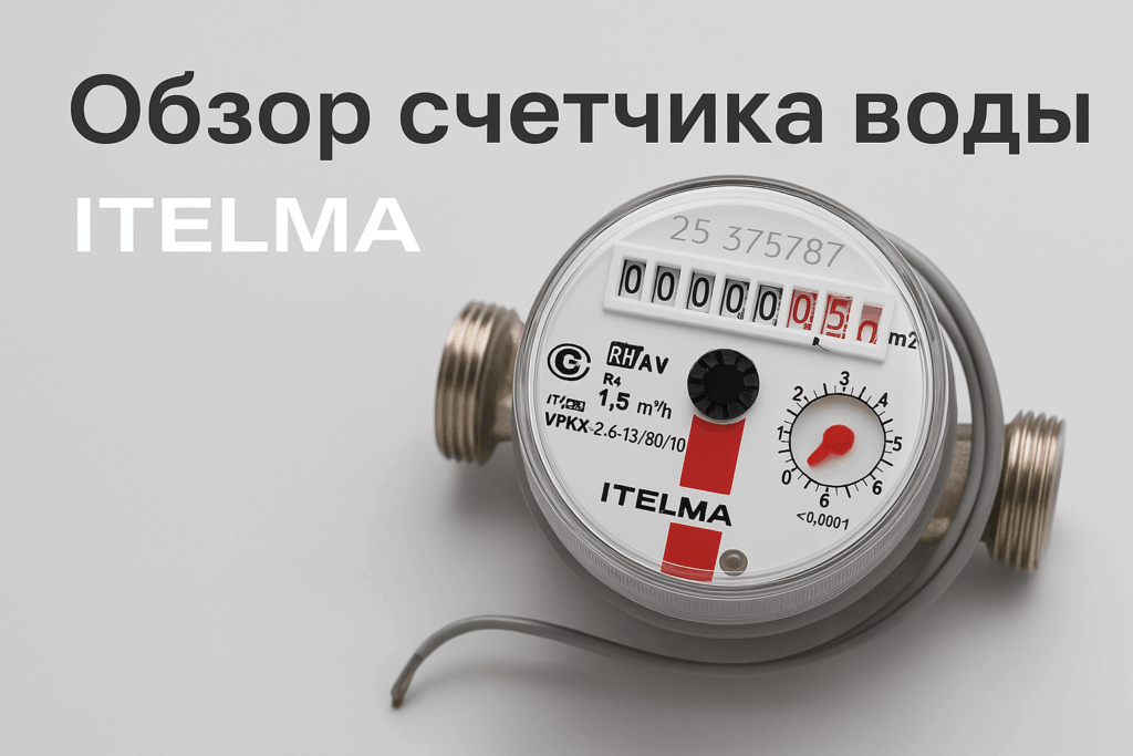Счётчик воды Itelma — обзор и характеристики